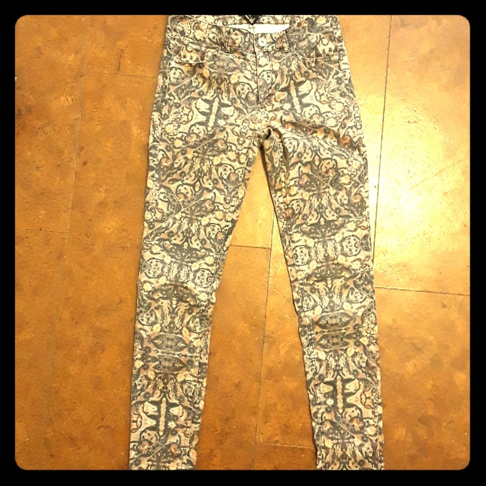 H&M cool pattern Womens Jeans